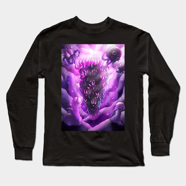 Nebula Pillar- Terraria (digital) Long Sleeve T-Shirt by Bettypico